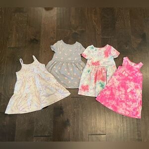4 dresses Size 5T excellent condition